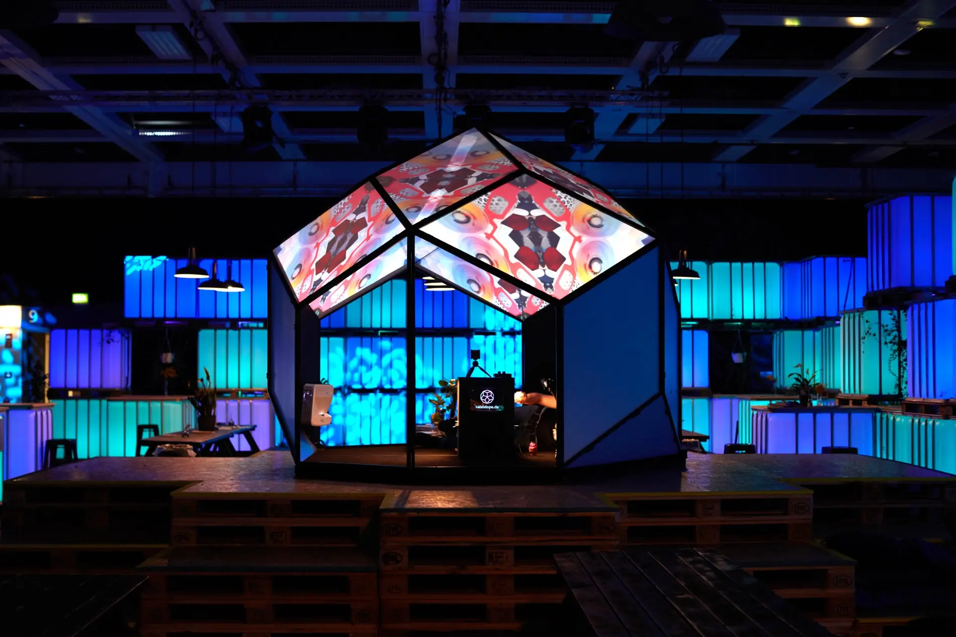 Kaleidohedron installation